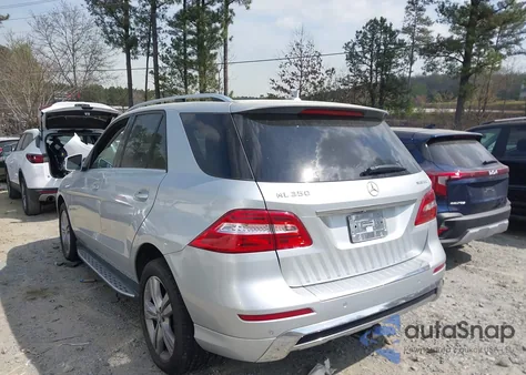 2012 Mercedes-Benz Ml 350 Bluetec 4Matic from USA, damaged, VIN 4JGDA2EB2CA033774
